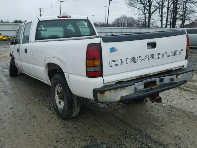 1GCHK23UX4F163992 - 2004 CHEVROLET SILVERADO WHITE photo 3