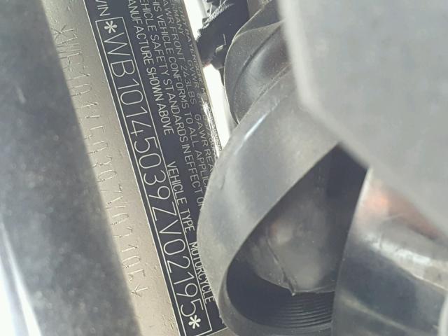 WB10145039ZV02195 - 2009 BMW G450 X WHITE photo 10