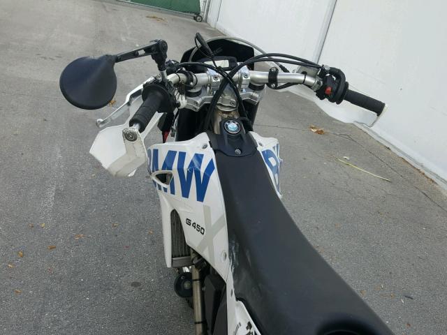 WB10145039ZV02195 - 2009 BMW G450 X WHITE photo 5