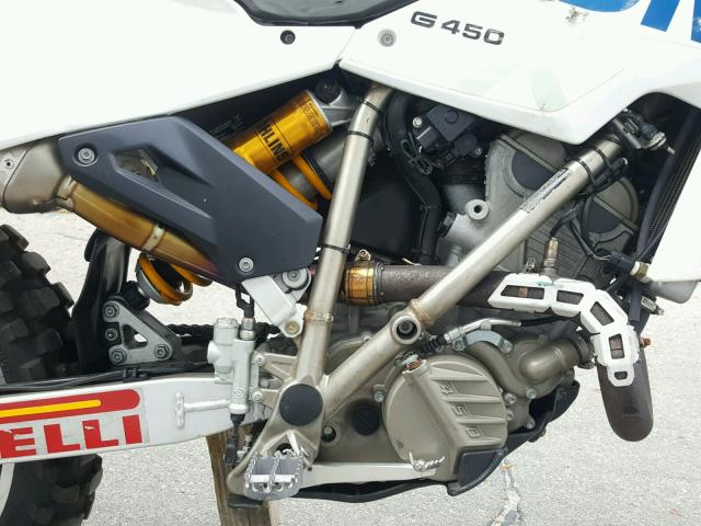 WB10145039ZV02195 - 2009 BMW G450 X WHITE photo 7