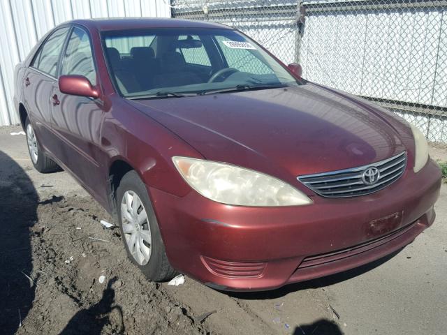 4T1BE30K46U121527 - 2006 TOYOTA CAMRY LE BURGUNDY photo 1