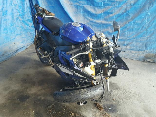 JYARJ16E7CA024352 - 2012 YAMAHA YZFR6 BLUE photo 1