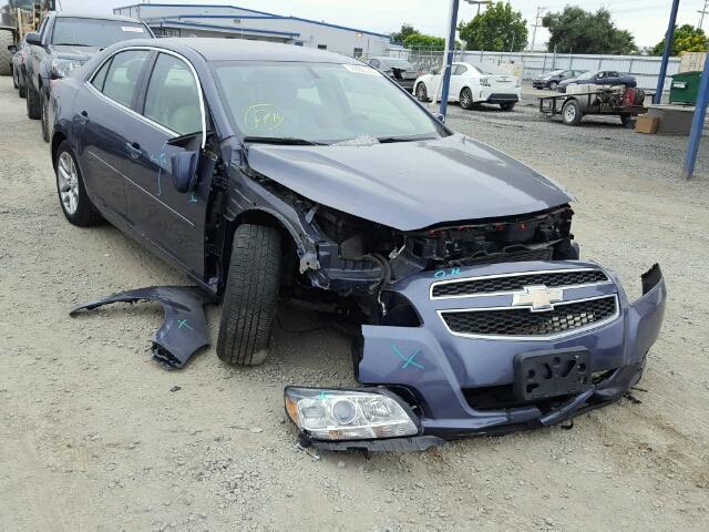 1G11C5SA6DF317789 - 2013 CHEVROLET MALIBU BLUE photo 1