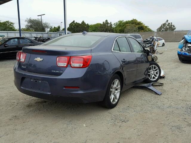 1G11C5SA6DF317789 - 2013 CHEVROLET MALIBU BLUE photo 4