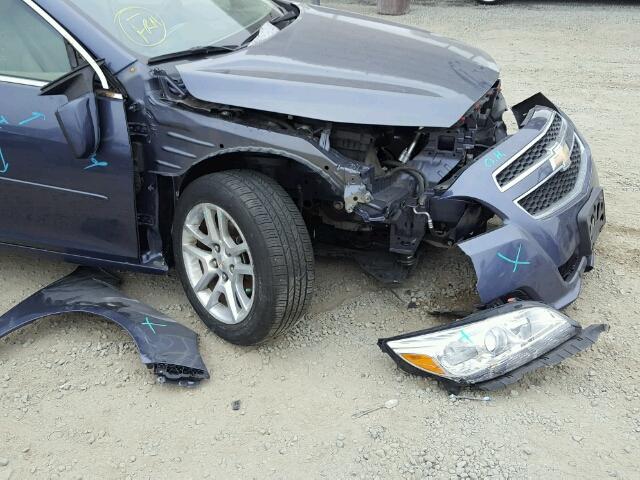 1G11C5SA6DF317789 - 2013 CHEVROLET MALIBU BLUE photo 9