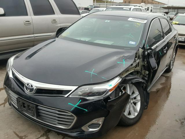 4T1BK1EBXEU114778 - 2014 TOYOTA AVALON BAS BLACK photo 2