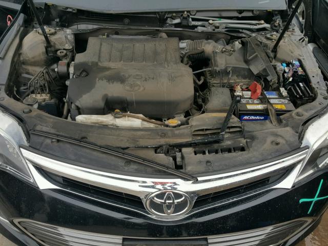 4T1BK1EBXEU114778 - 2014 TOYOTA AVALON BAS BLACK photo 7