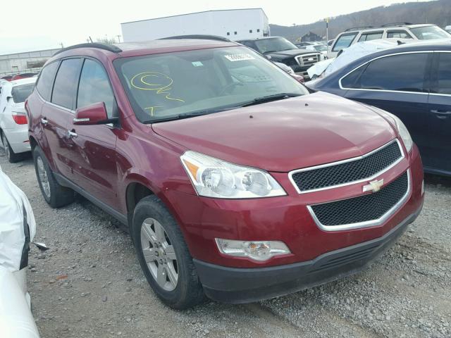 1GNKRJED6BJ246992 - 2011 CHEVROLET TRAVERSE L MAROON photo 1