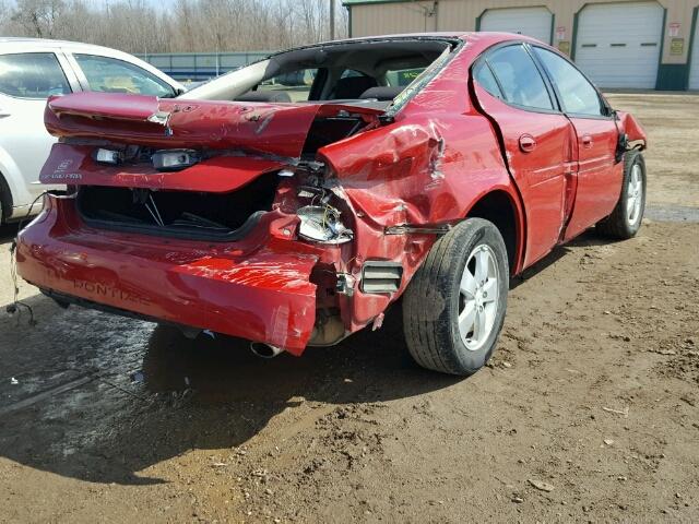 2G2WP552381125088 - 2008 PONTIAC GRAND PRIX Qırmızı foto 4