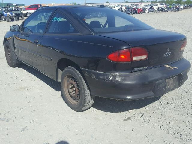 3G1JC1244WS836907 - 1998 CHEVROLET CAVALIER B BLACK photo 3