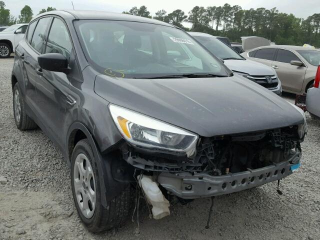 1FMCU0F76HUC87267 - 2017 FORD ESCAPE S GRAY photo 1