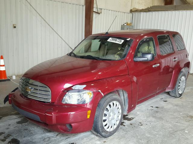 3GNDA13DX7S612042 - 2007 CHEVROLET HHR LS MAROON photo 2