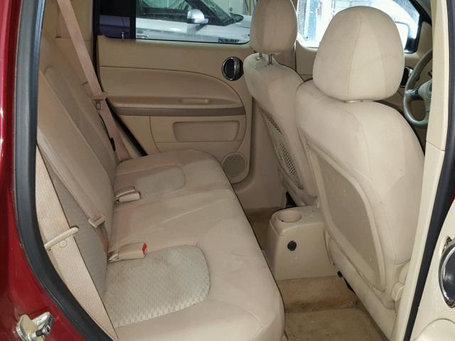 3GNDA13DX7S612042 - 2007 CHEVROLET HHR LS MAROON photo 6