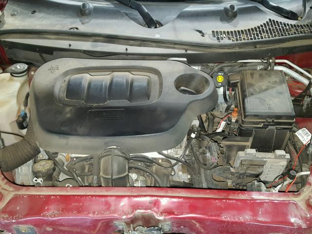 3GNDA13DX7S612042 - 2007 CHEVROLET HHR LS MAROON photo 7
