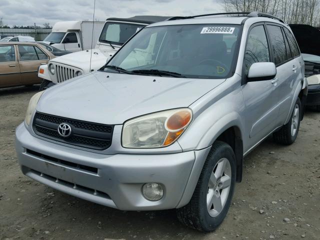 JTEHD20VX46013061 - 2004 TOYOTA RAV4 SILVER photo 2