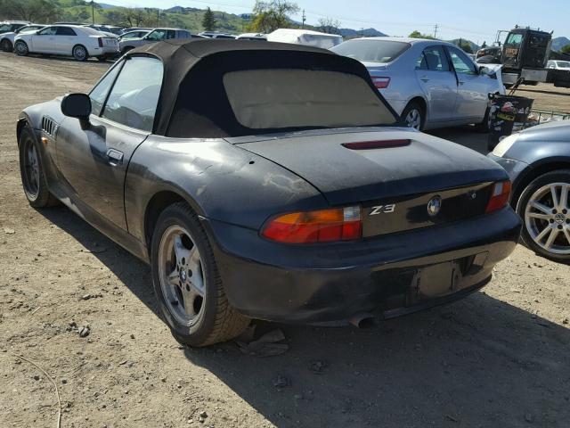 4USCH7327VLB79877 - 1997 BMW Z3 1.9 BLACK photo 3