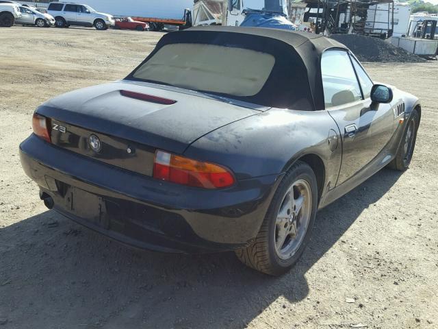 4USCH7327VLB79877 - 1997 BMW Z3 1.9 BLACK photo 4