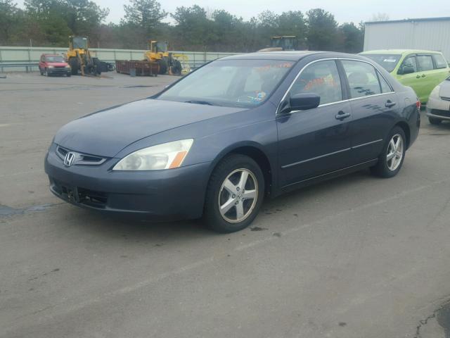 1HGCM56634A044604 - 2004 HONDA ACCORD EX BLUE photo 2