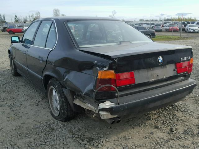 WBAHD6329SGK58760 - 1995 BMW 525 I AUTO BLACK photo 3