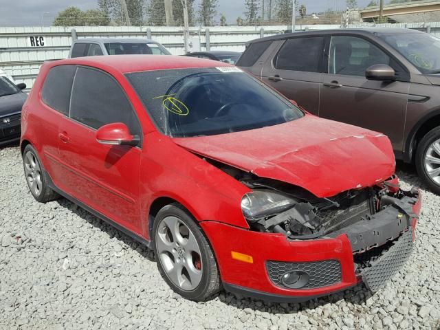 WVWFD71K59W004546 - 2009 VOLKSWAGEN GTI RED photo 1