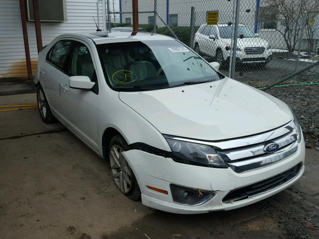 3FAHP0JG1AR285339 - 2010 FORD FUSION SEL WHITE photo 1