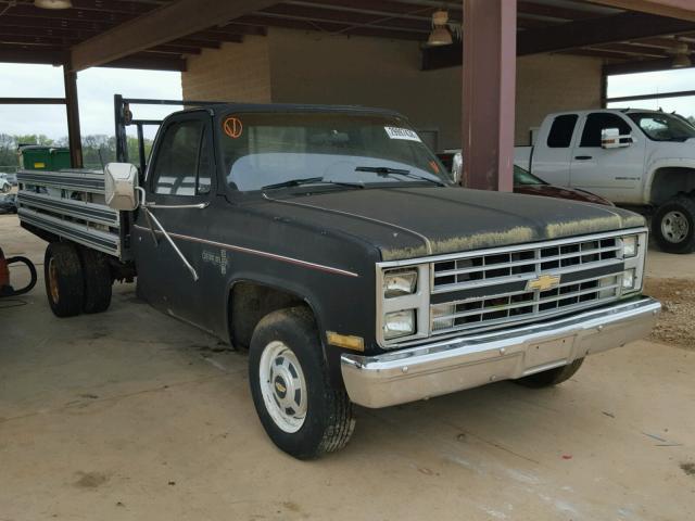 1GBGC34W4GS105178 - 1986 CHEVROLET C30 BLACK photo 1