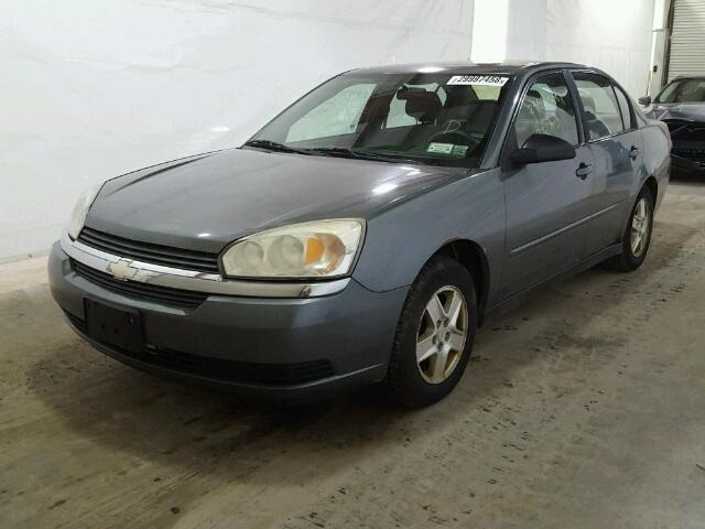 1G1ZT52894F136637 - 2004 CHEVROLET MALIBU LS GRAY photo 2
