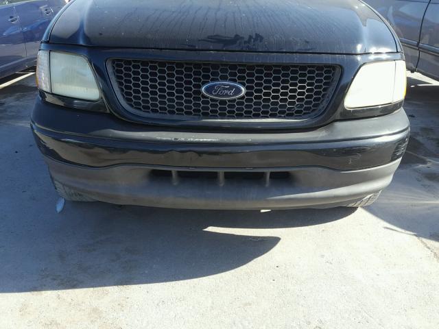 1FTRX17W32NB51228 - 2002 FORD F150 BLACK photo 9