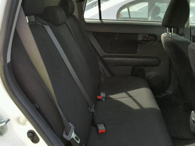 JTLKE50E881047340 - 2008 TOYOTA SCION XB თეთრი ფოტო 6