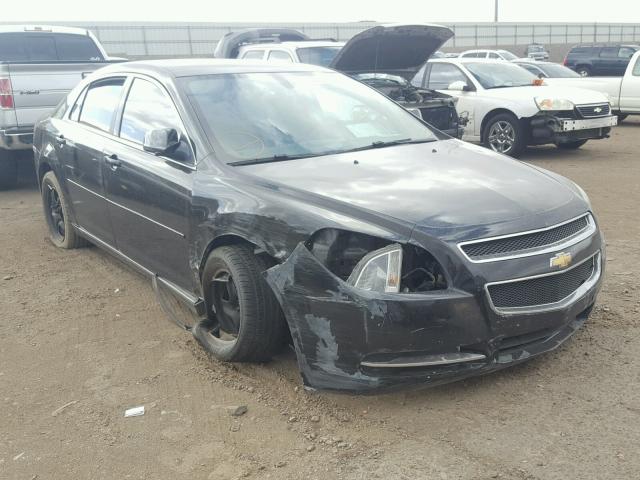 1G1ZH57B49F223438 - 2009 CHEVROLET MALIBU 1LT BLACK photo 1