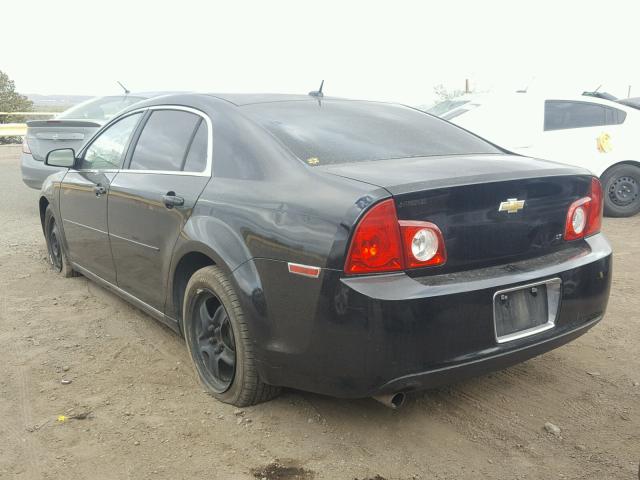 1G1ZH57B49F223438 - 2009 CHEVROLET MALIBU 1LT BLACK photo 3