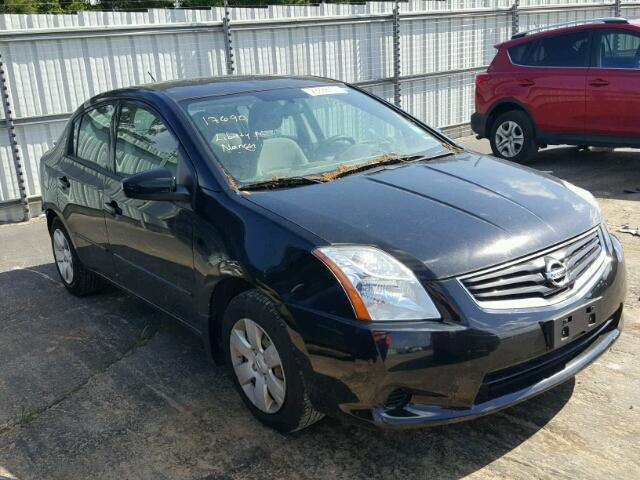 3N1AB6AP9CL746390 - 2012 NISSAN SENTRA 2.0 BLACK photo 1