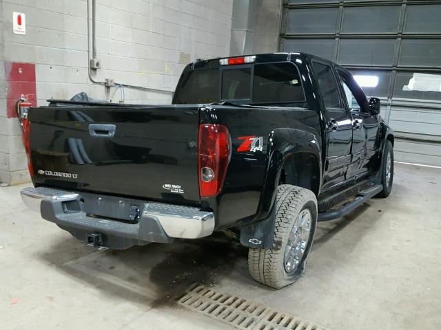 1GCHTDFE3C8138982 - 2012 CHEVROLET COLORADO L BLACK photo 4