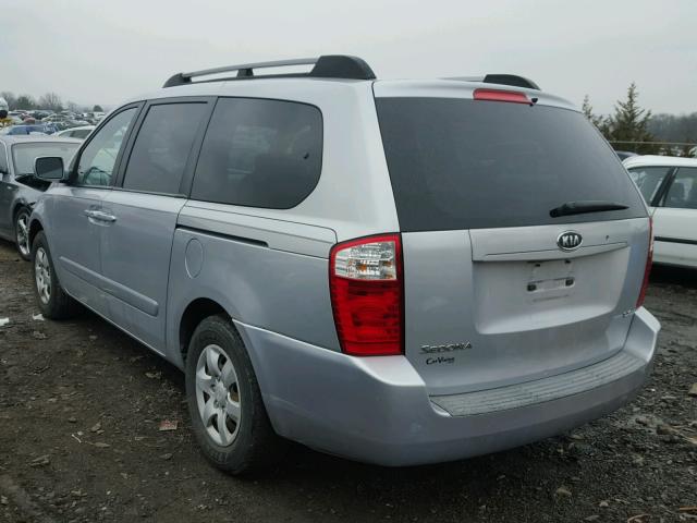 KNDMB233366060373 - 2006 KIA SEDONA EX SILVER photo 3