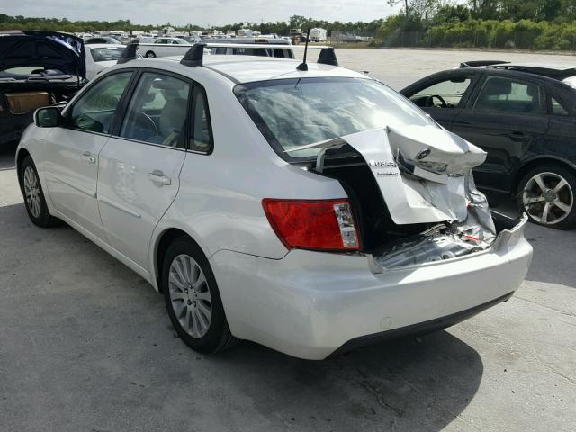 JF1GE6B62BG506532 - 2011 SUBARU IMPREZA 2. WHITE photo 3