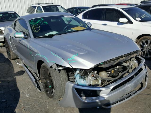 1FA6P8CF8F5397706 - 2015 FORD MUSTANG GT SILVER photo 1