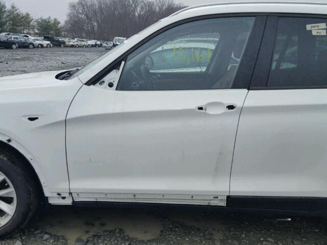 5UXWX9C39H0W71757 - 2017 BMW X3 XDRIVE2 თეთრი ფოტო 10