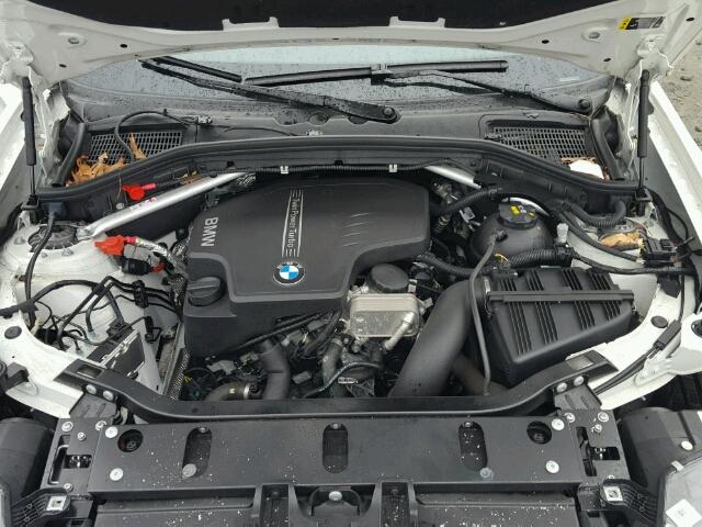 5UXWX9C39H0W71757 - 2017 BMW X3 XDRIVE2 თეთრი ფოტო 7