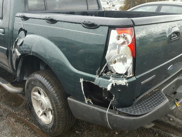 1FMZU77E33UC49794 - 2003 FORD EXPLORER S GREEN photo 9