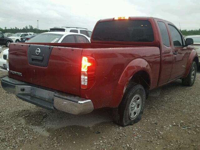 1N6BD0CT8FN747373 - 2015 NISSAN FRONTIER S RED photo 4