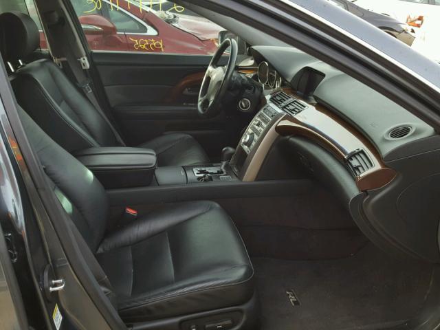 JH4KB16555C005484 - 2005 ACURA RL GRAY photo 5