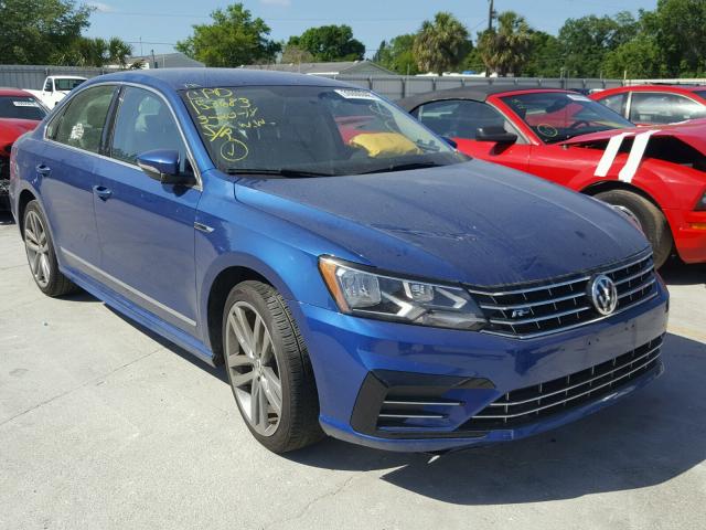 1VWDT7A36HC023395 - 2017 VOLKSWAGEN PASSAT R-L BLUE photo 1