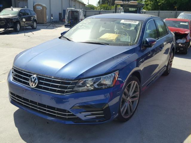 1VWDT7A36HC023395 - 2017 VOLKSWAGEN PASSAT R-L BLUE photo 2