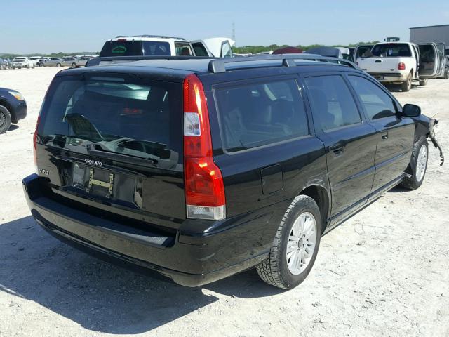 YV1SW612351492156 - 2005 VOLVO V70 BLACK photo 4