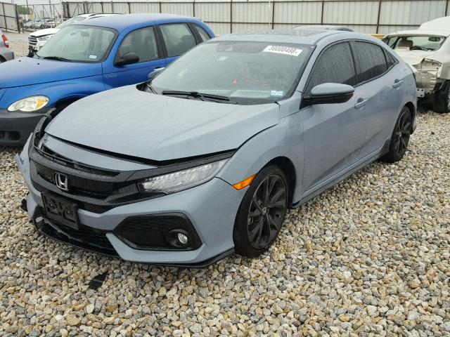 SHHFK7H91HU219285 - 2017 HONDA CIVIC SPOR GRAY photo 2