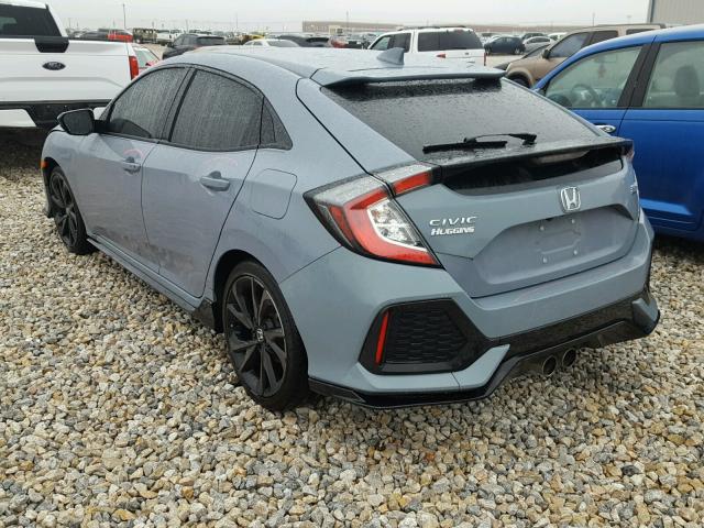 SHHFK7H91HU219285 - 2017 HONDA CIVIC SPOR GRAY photo 3