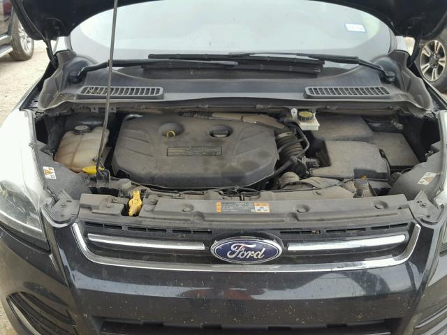 1FMCU0J93DUA46818 - 2013 FORD ESCAPE TIT BLACK photo 7