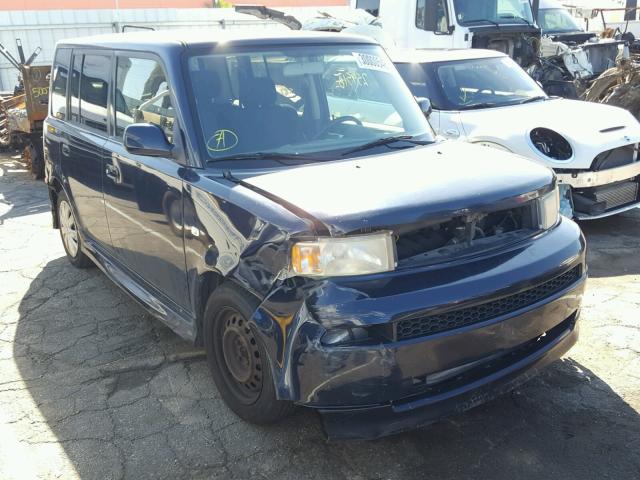 JTLKT324X64048905 - 2006 TOYOTA SCION XB BLUE photo 1