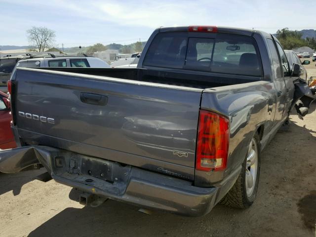 1D3HA18D53J588819 - 2003 DODGE RAM 1500 S GRAY photo 4