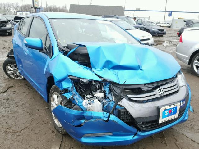 JHMZE2H78AS027845 - 2010 HONDA INSIGHT EX BLUE photo 1